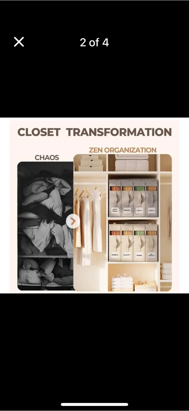 Zen Storage Bed Sheet Organizer image indicator(2)