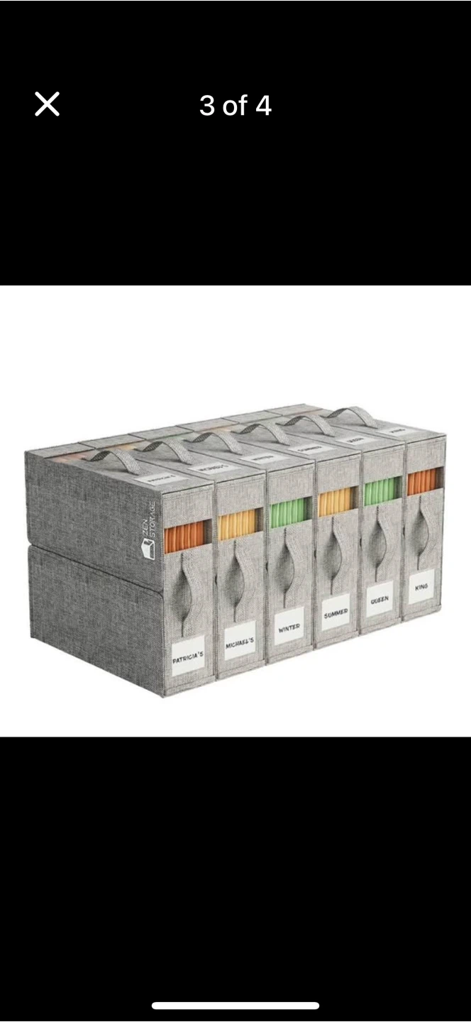 Zen Storage Bed Sheet Organizer - photo 4