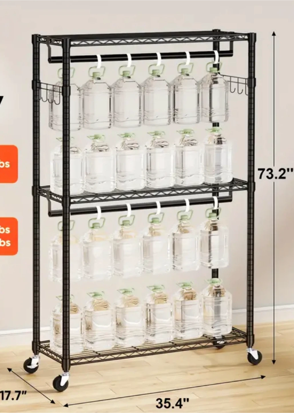 Metal Garment racks for Closet storage - photo 2