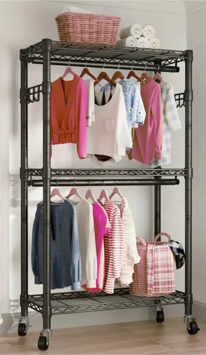 Metal Garment racks for Closet storage - photo 3