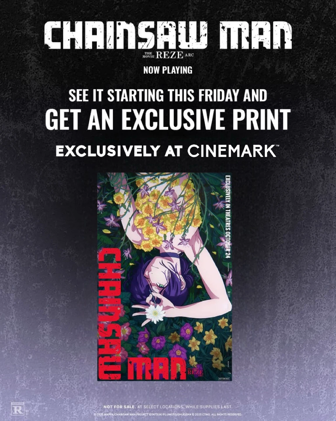 Chainsaw Man… (Cinemark Exclusive) Limited Edition Print - photo 2