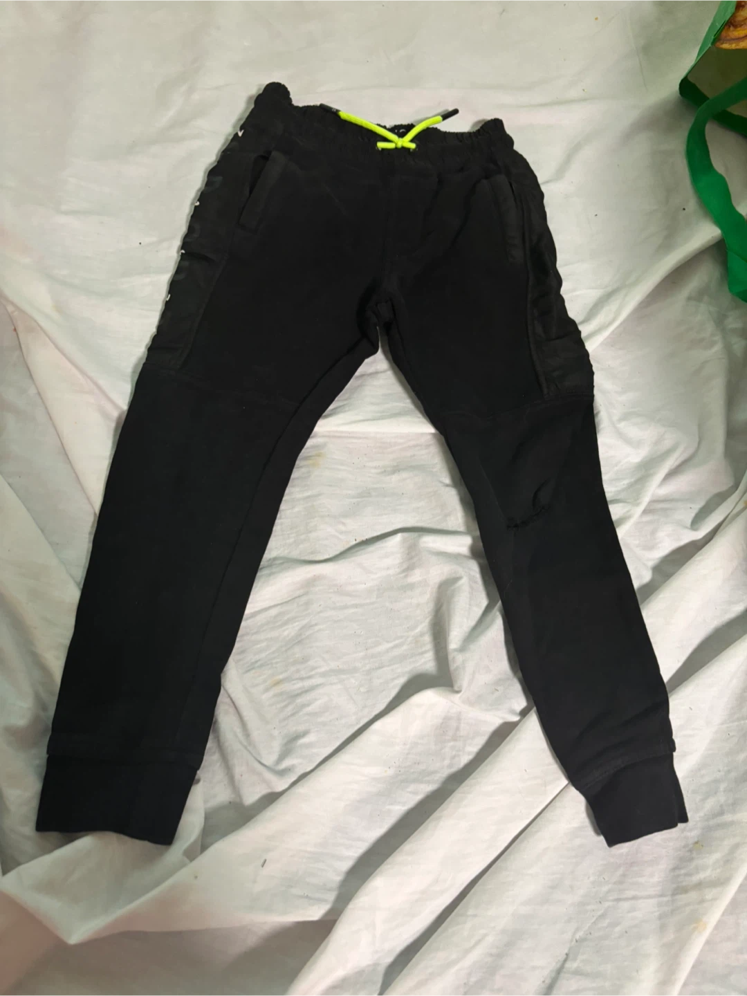Zara Kids Black Sweatpants - Size 7