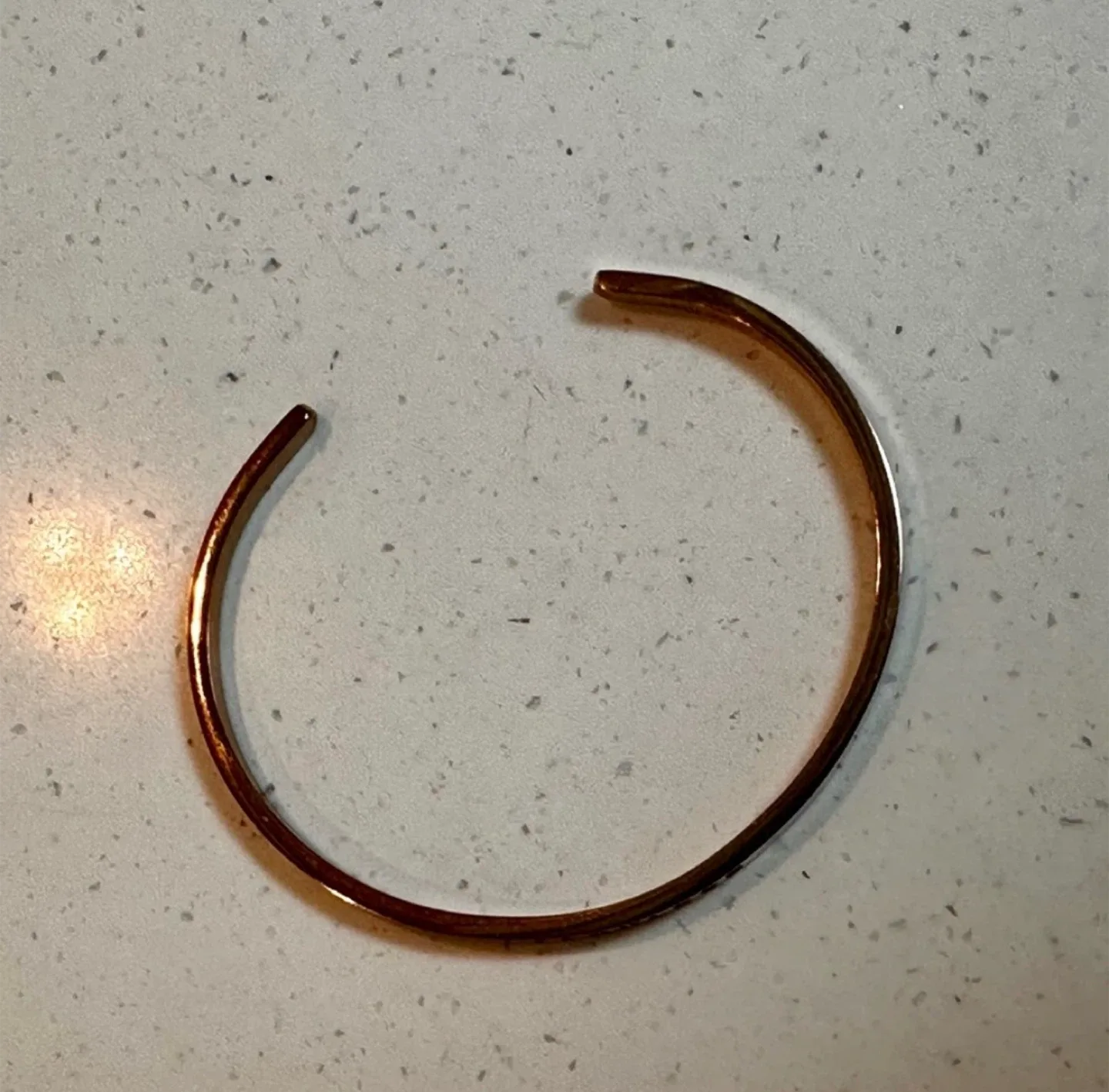 Mantraband Bracelet FEARLESS 18k Gold Dipped image indicator(10)