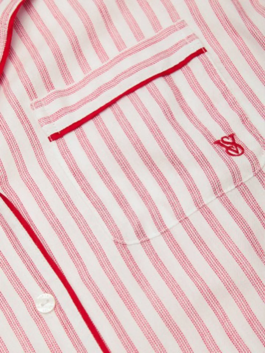 Victoria's Secret Striped Pajama Set image indicator(3)