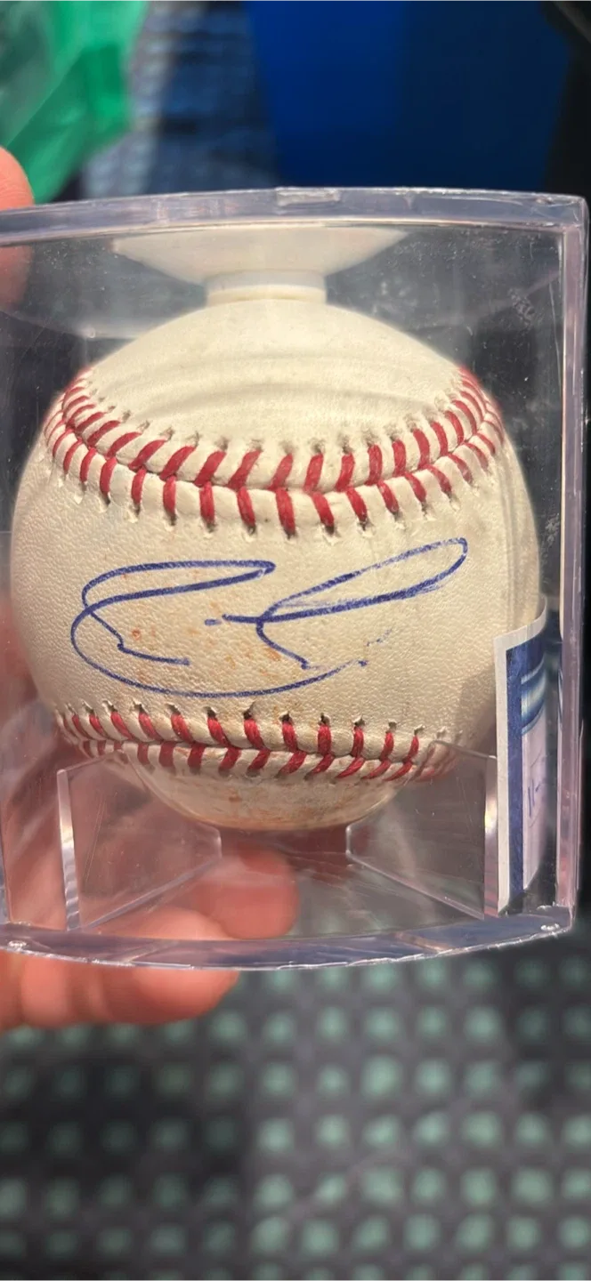 Bo Bichette Autographed Baseball - Rawlings image indicator(2)
