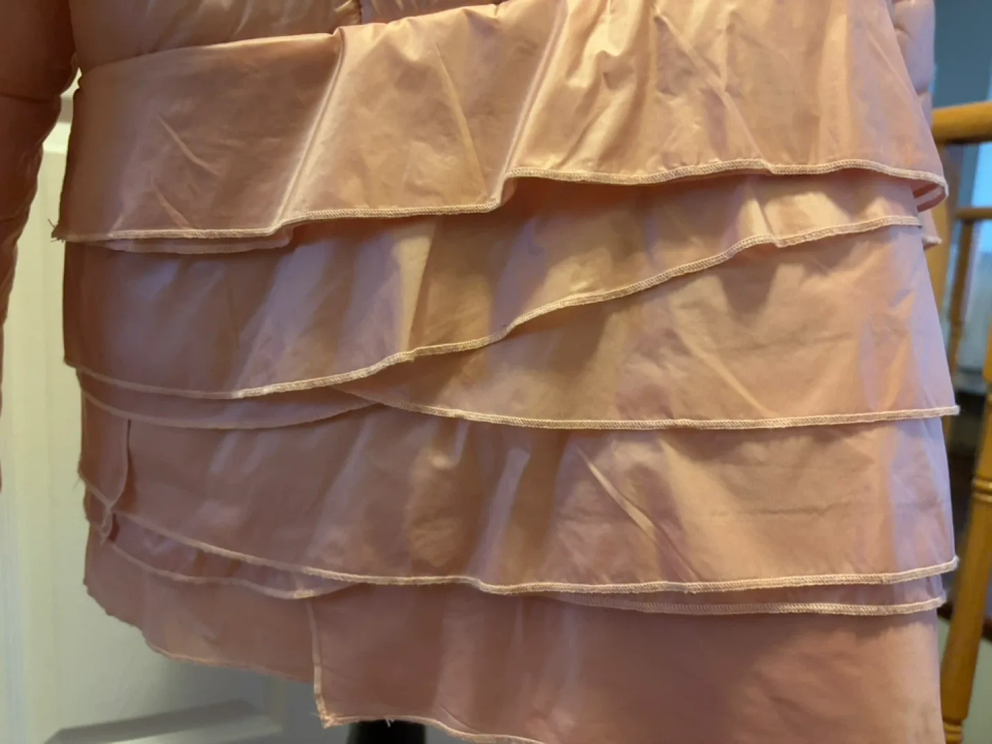 Chico's Pink Puffer Jacket - Size 4 (US 20/22) image indicator(3)