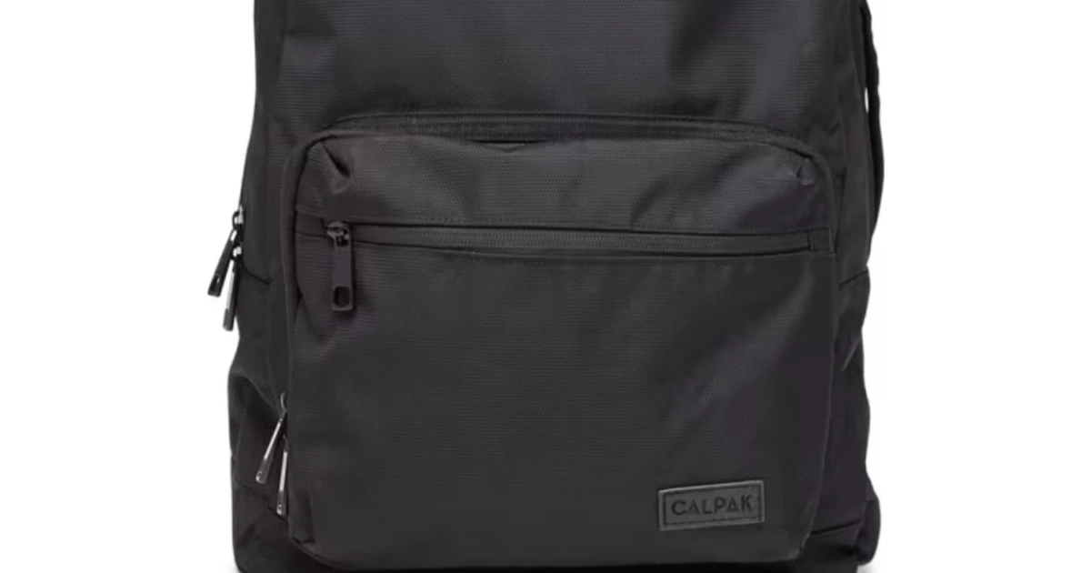 Calpak Glenroe Travel Backpack Karrot1