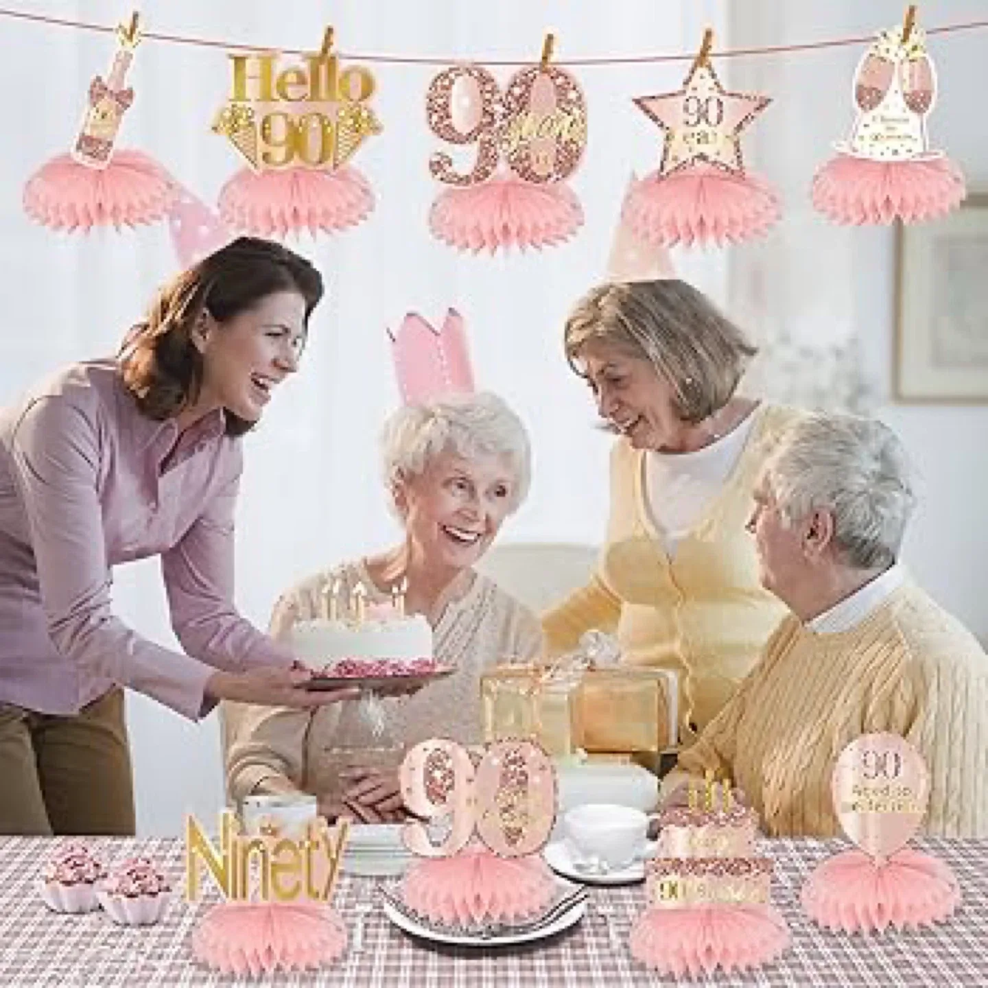 Turypaty 90th Birthday Decorations - New in Package! thumbnail