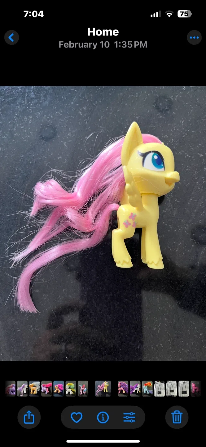 Rare My Little Pony Collectible- Yellow Fluttershy thumbnail