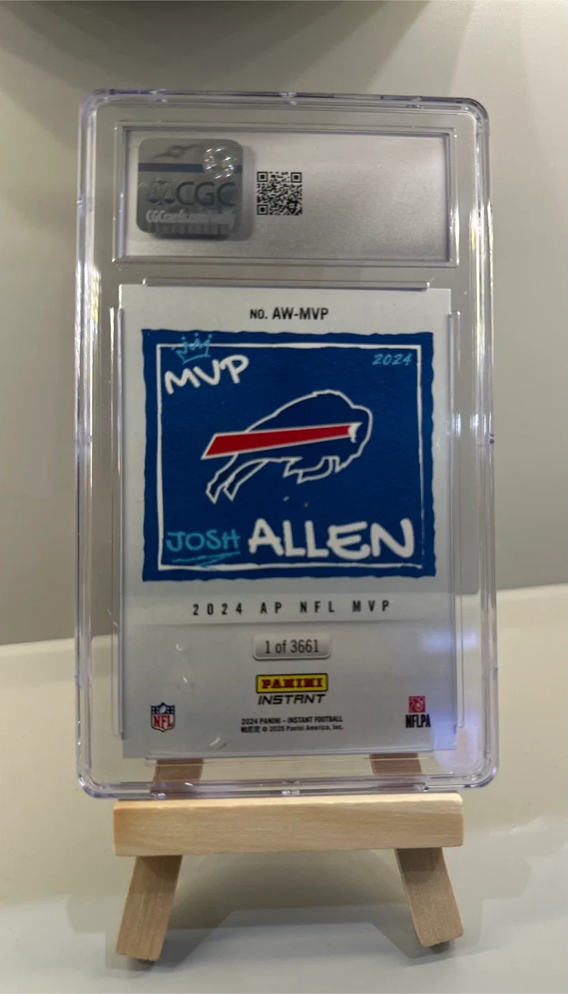 2024 Panini Instant Josh Allen MVP Trading Card image indicator(2)