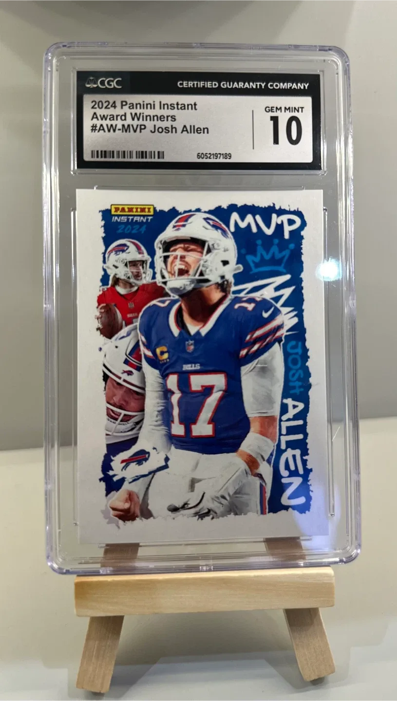 2024 Panini Instant Josh Allen MVP Trading Card