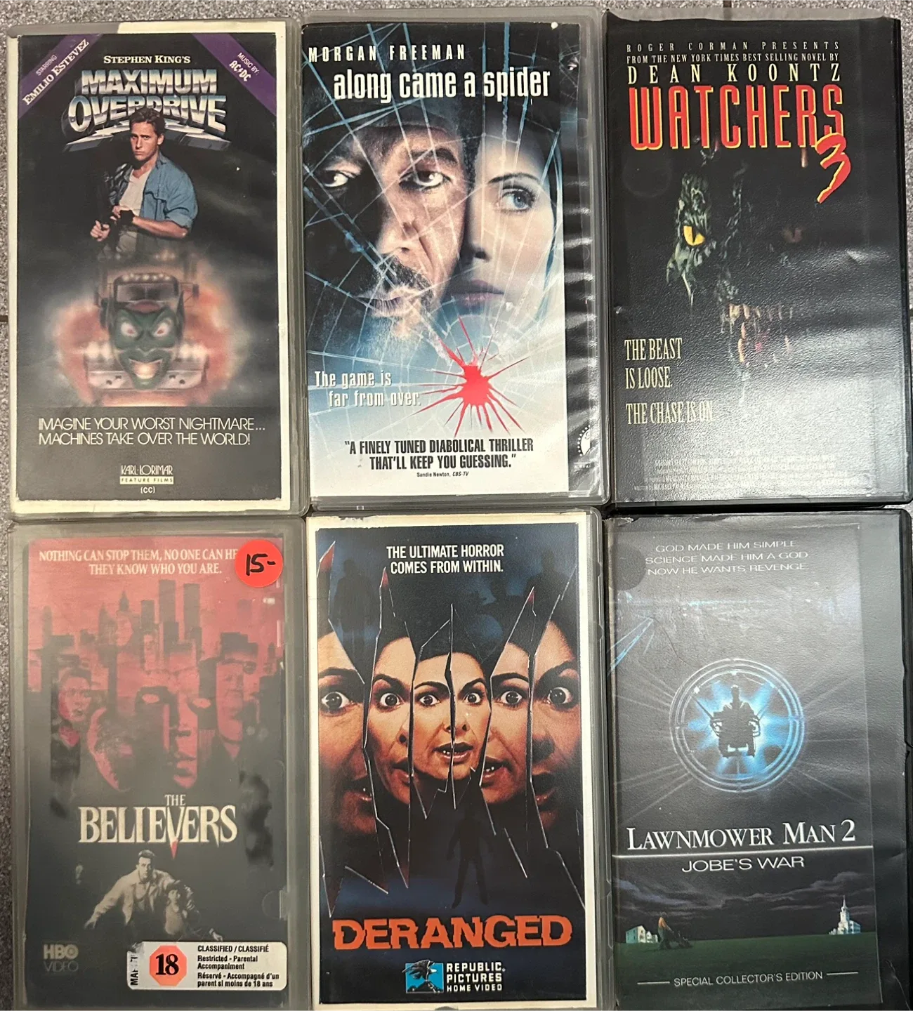 VHS Horror Movie Collection thumbnail