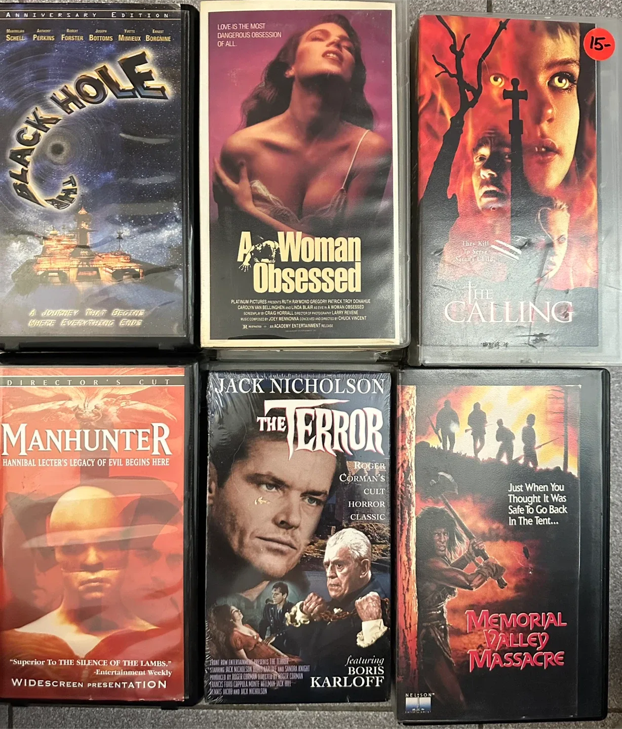 VHS Horror Movie Collection image indicator(3)