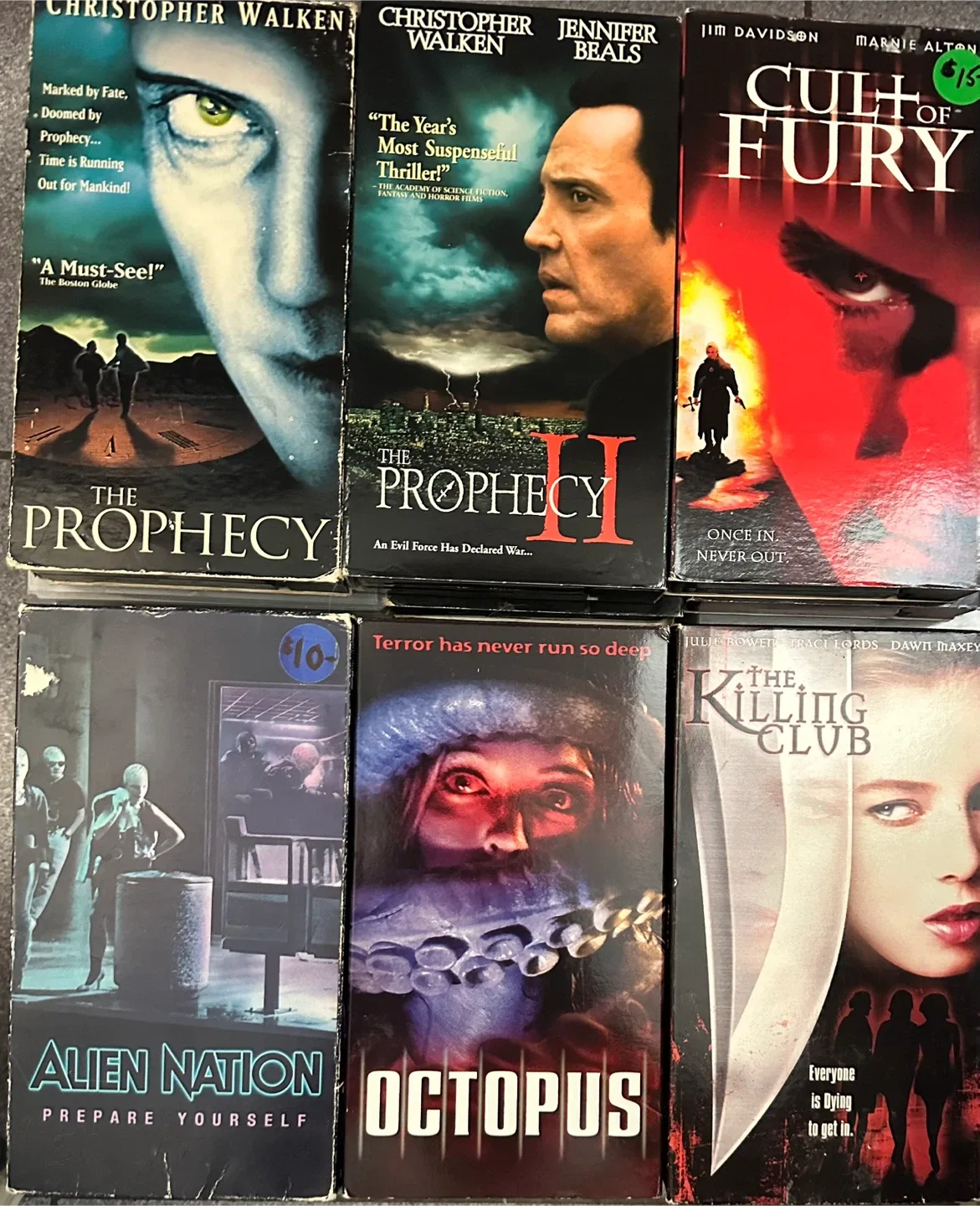 VHS Horror Movie Collection image indicator(5)