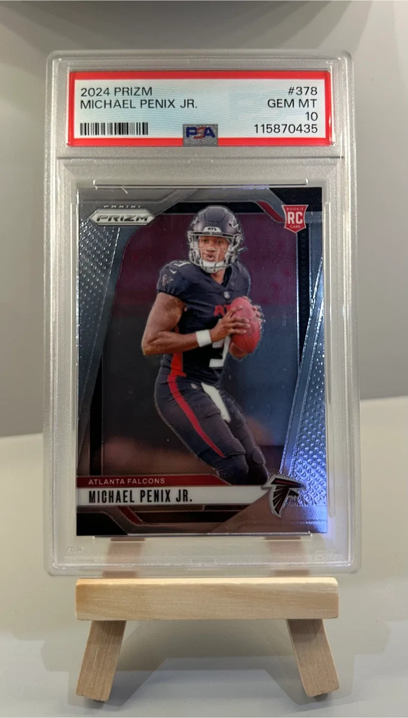 Michael Penix Jr. 2024 Prizm Football Card - PSA 10