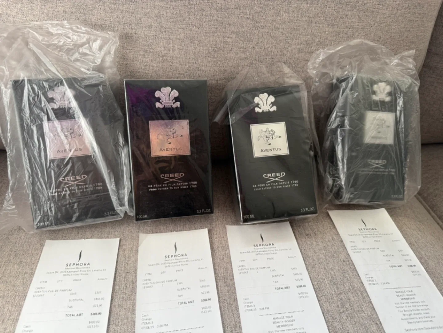 Creed Aventus 100ml Mens Cologne New With Receipts image indicator(5)