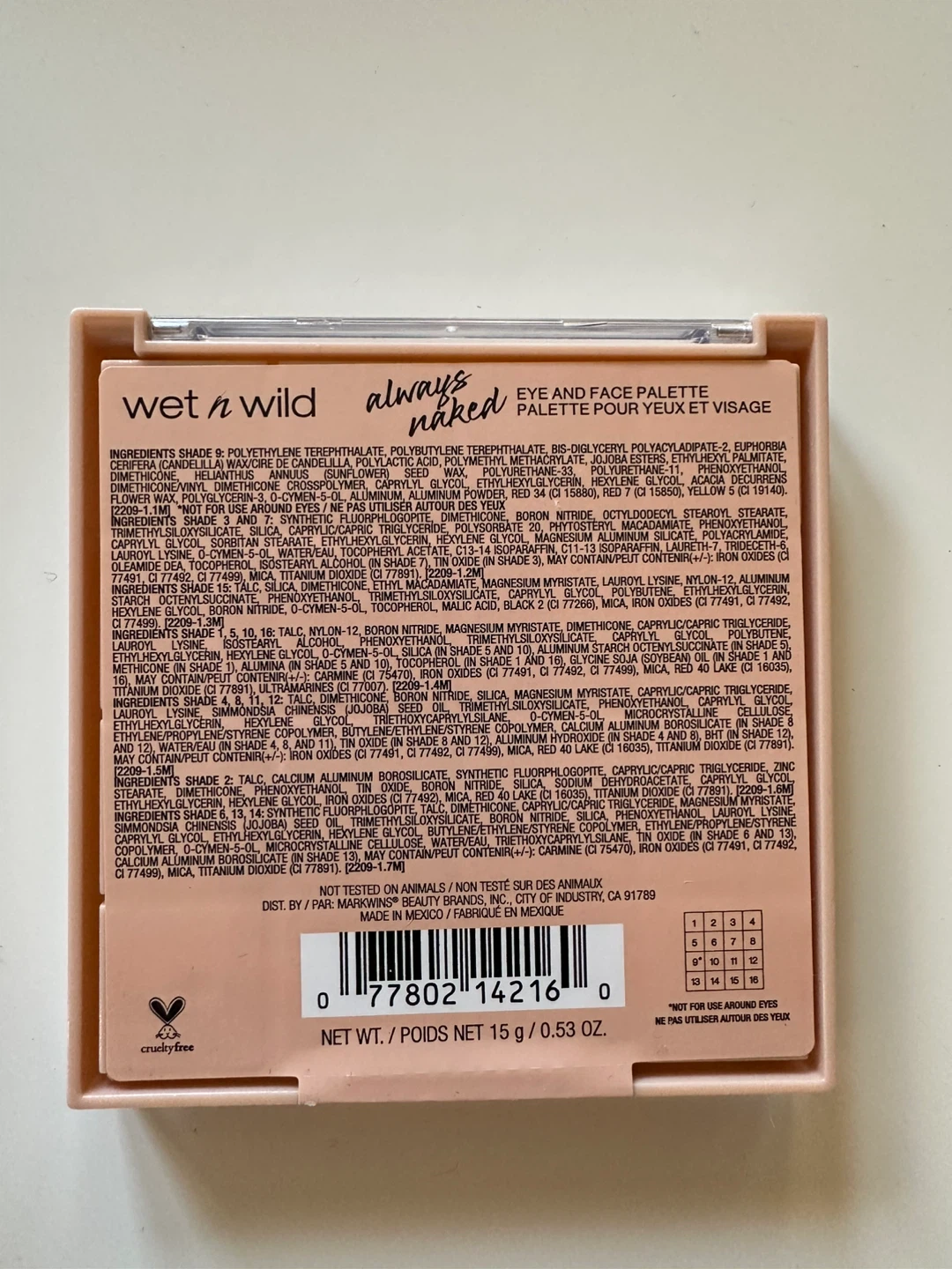 Wet n Wild Always Naked Eyeshadow Palette - photo 2
