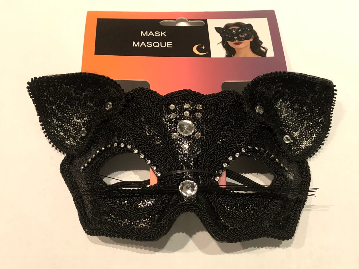 Black Cat Mask (new) 🥕