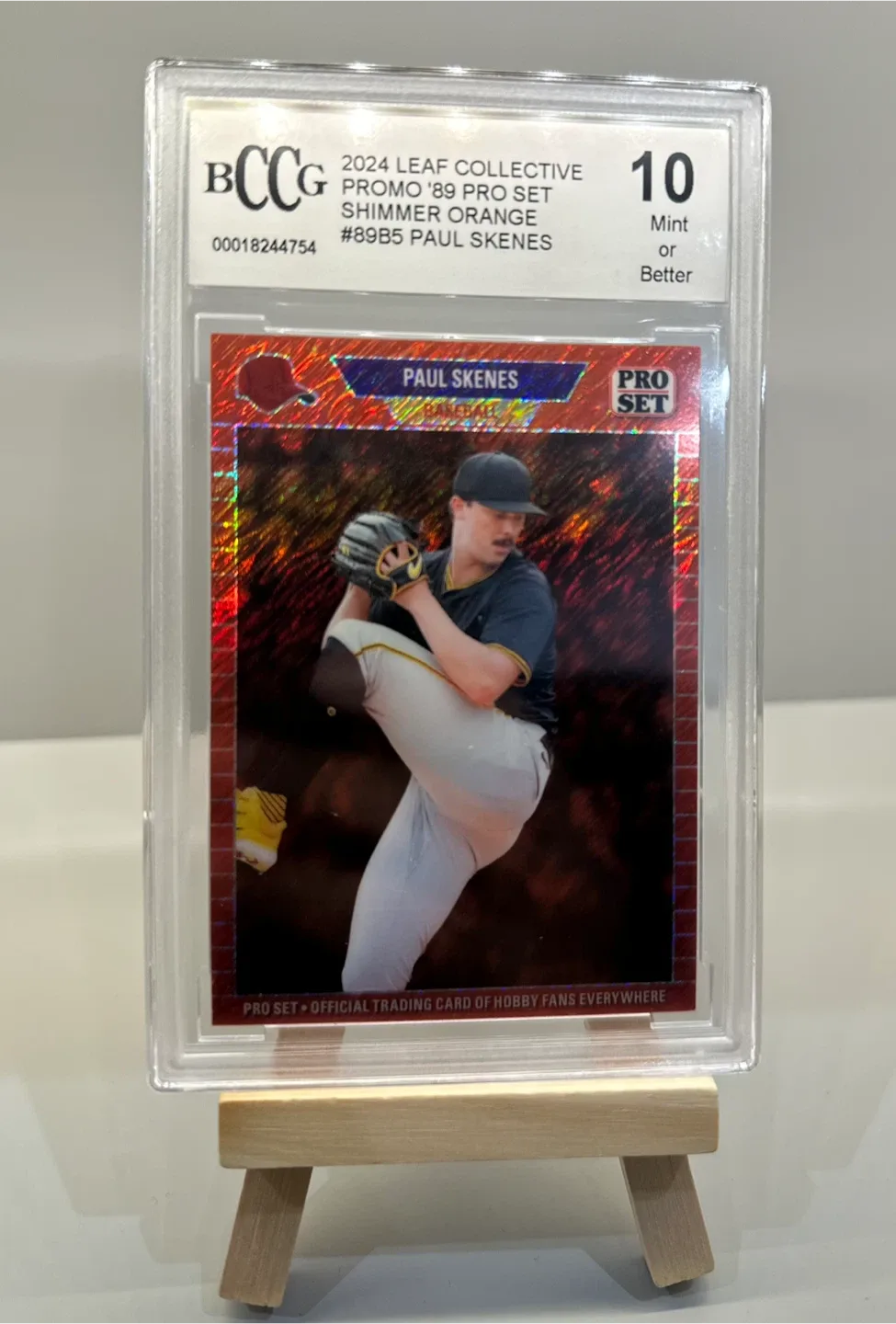 2024 Leaf Collective Paul Skenes Baseball Card