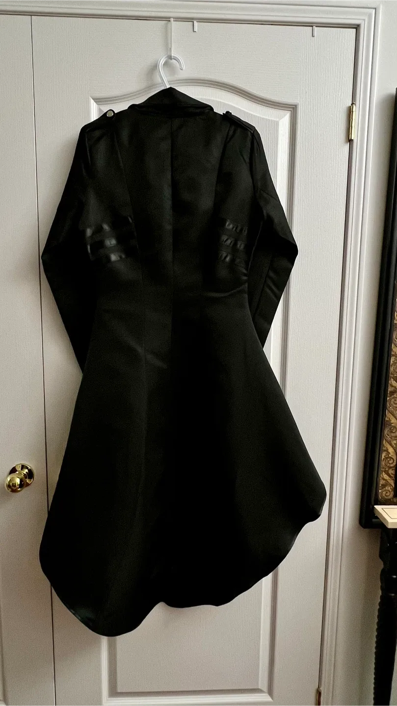 Cosplay - Steampunk vintage long coat women size Small image indicator(7)