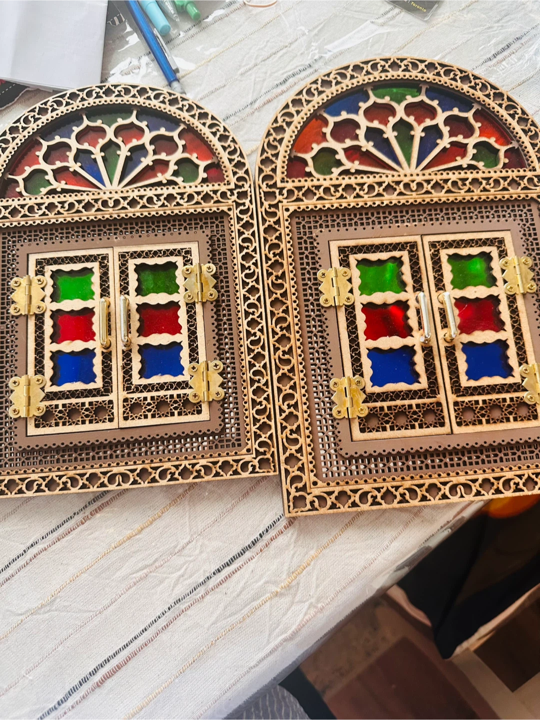 Decorative Wooden Window Mirror - photo 2