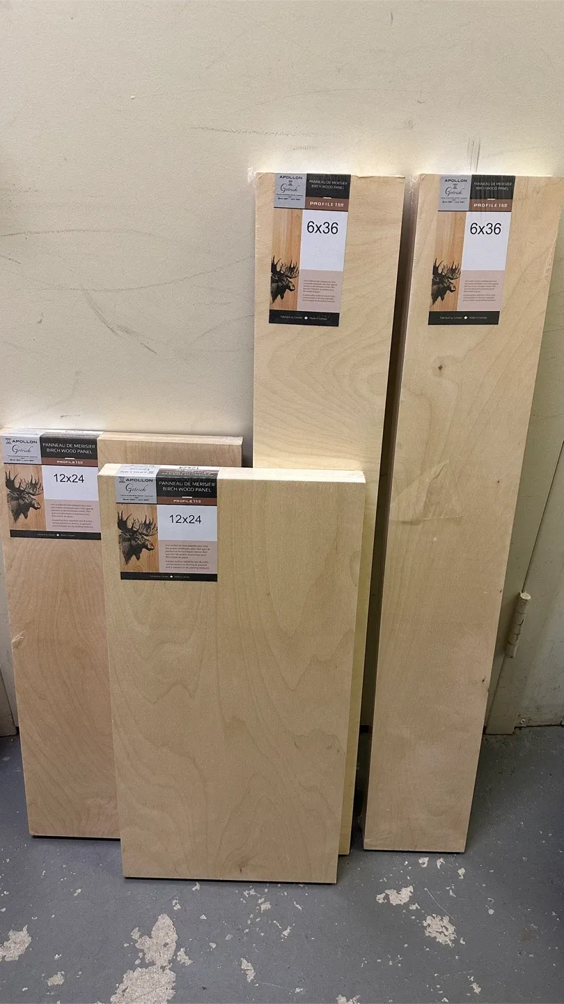 Epoxy resin set - resin, panels, tools, brushes and etc.