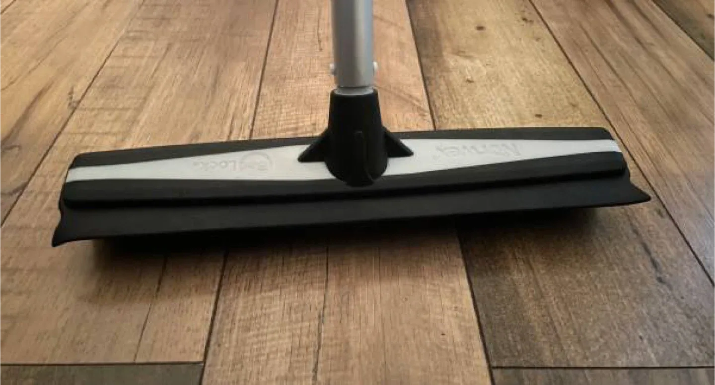 Norwex Rubber Broom Attachment - Graphite/Black image indicator(2)