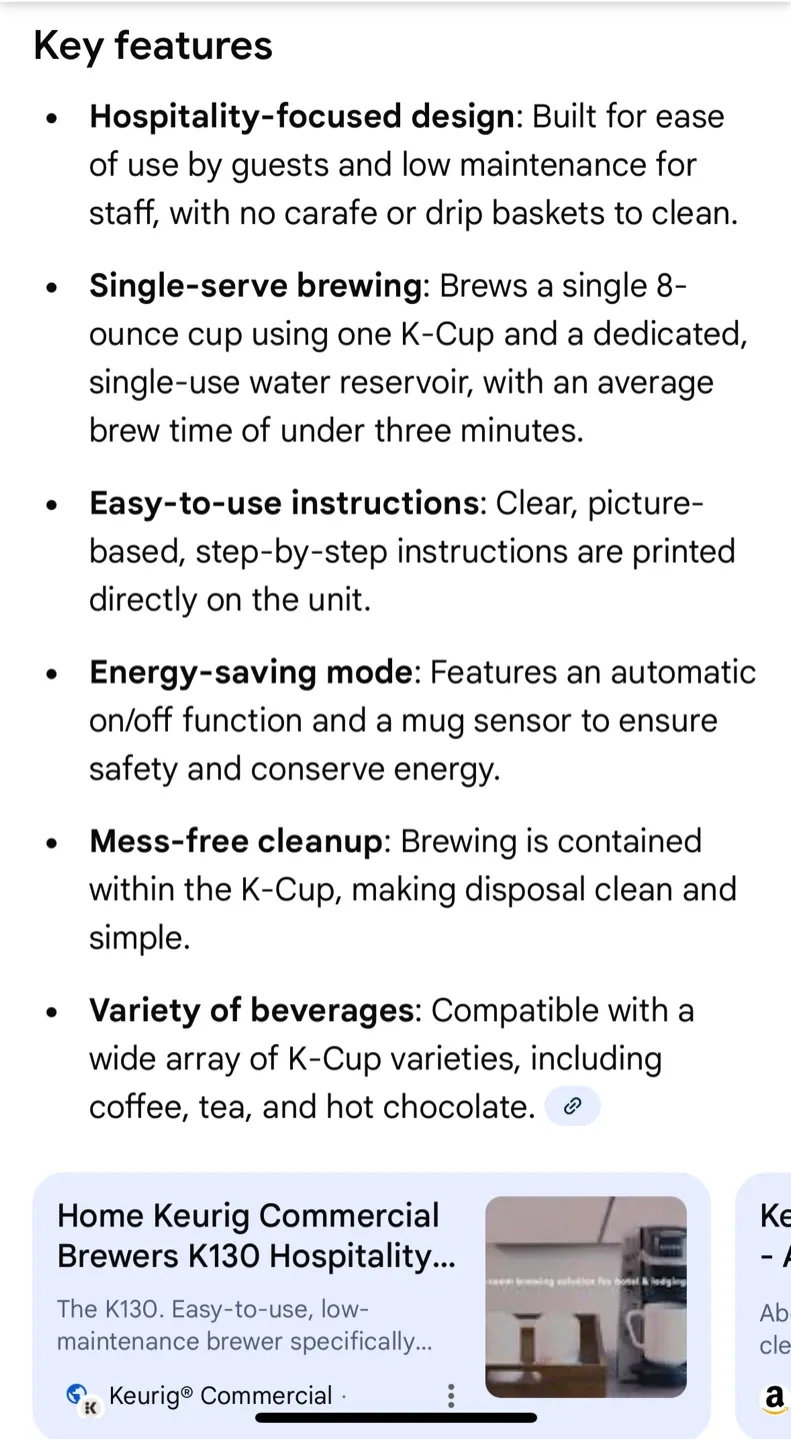 Keurig K130 Commercial Brewer image indicator(2)
