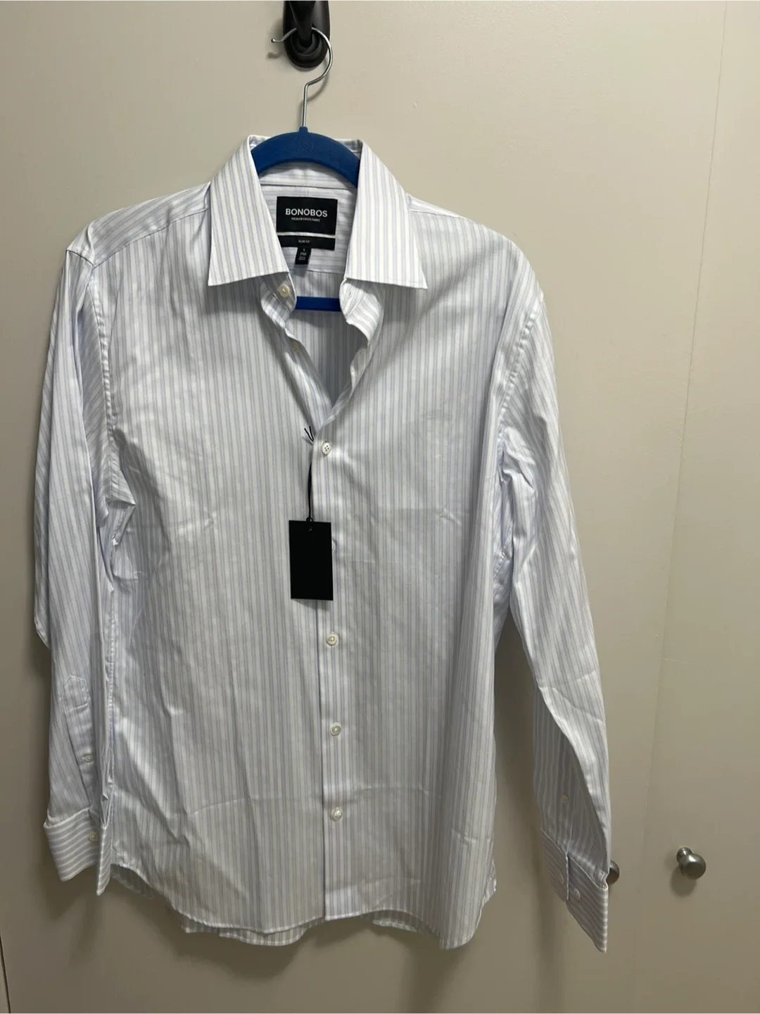 Bonobos Benjamin Dress Shirt Slim Fit Size 16 (L) thumbnail