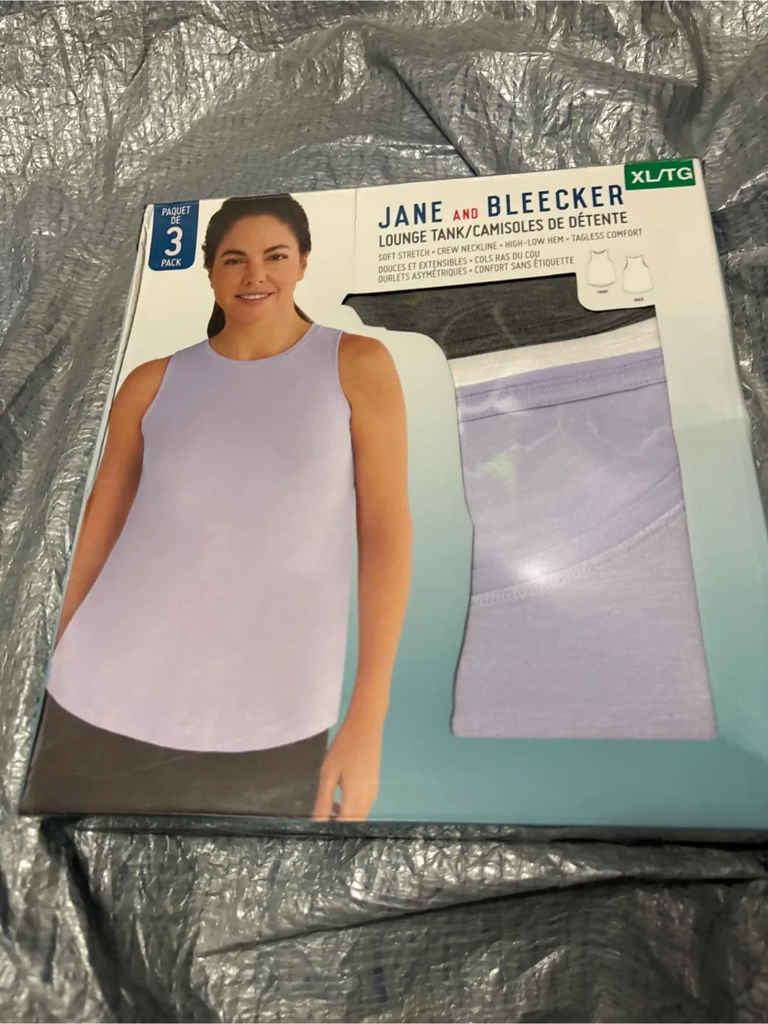 Jane and Bleecker Lounge Tank 3-Pack (XL) thumbnail