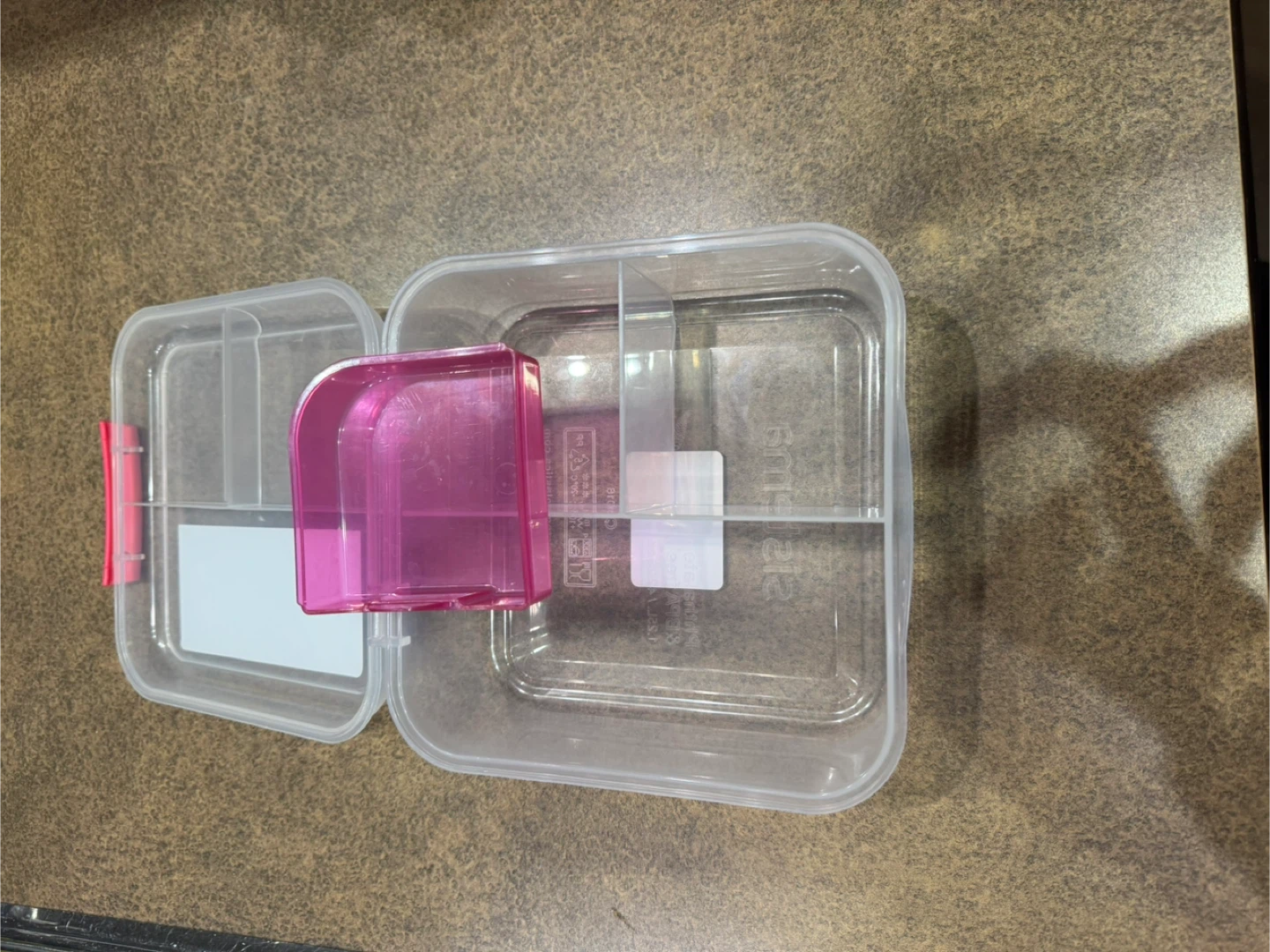 Containers and a water bottle - photo 5