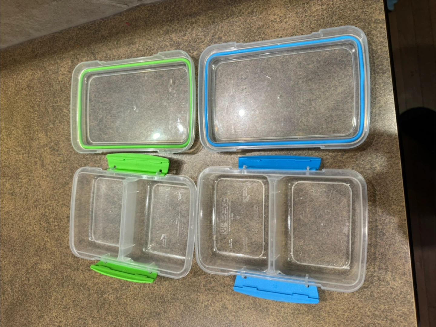 Containers and a water bottle - photo 2