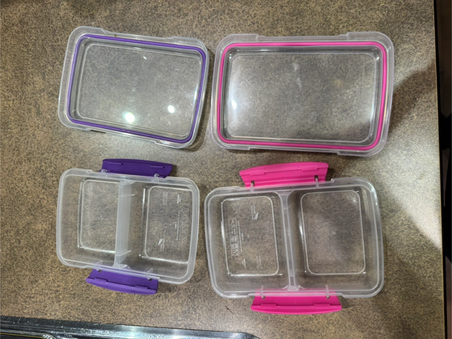Containers and a water bottle - photo 3