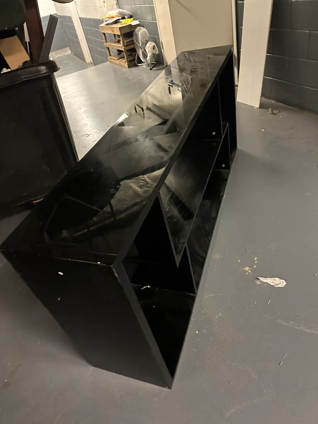 Black Shelf Unit - photo 4