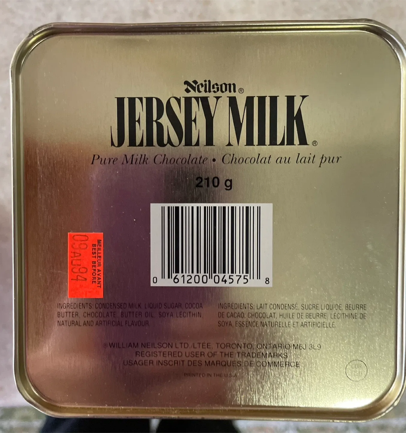 William Neilson Chocolates Limited Edition Tin image indicator(6)