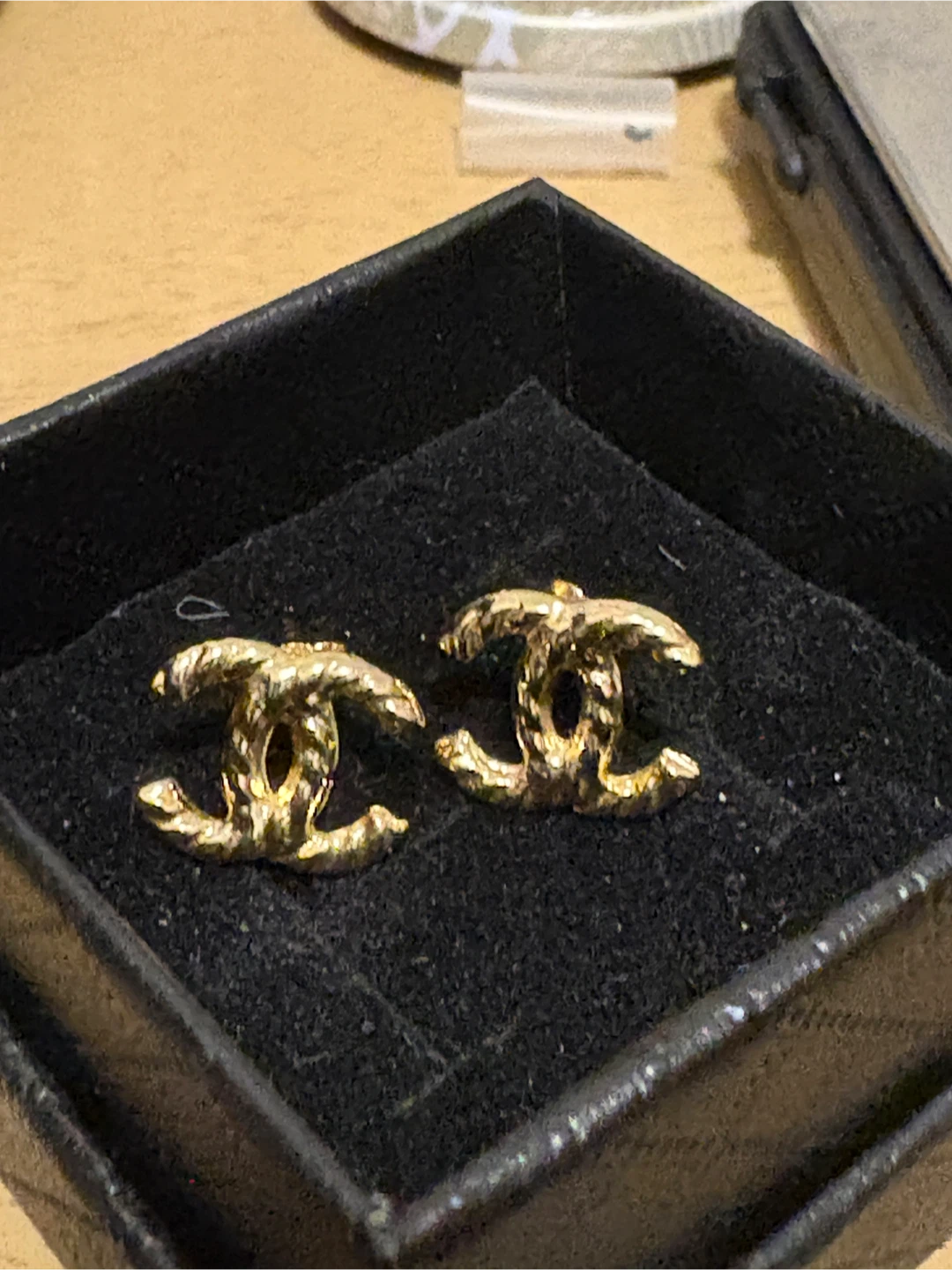 18K Real Gold Earrings
