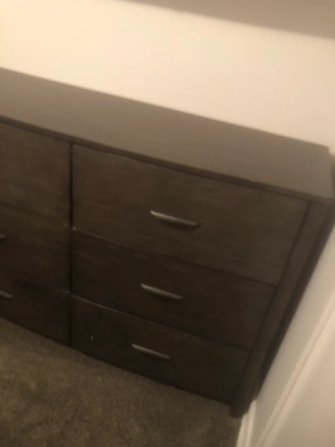 Dark Brown 6-Drawer Dresser image indicator(2)