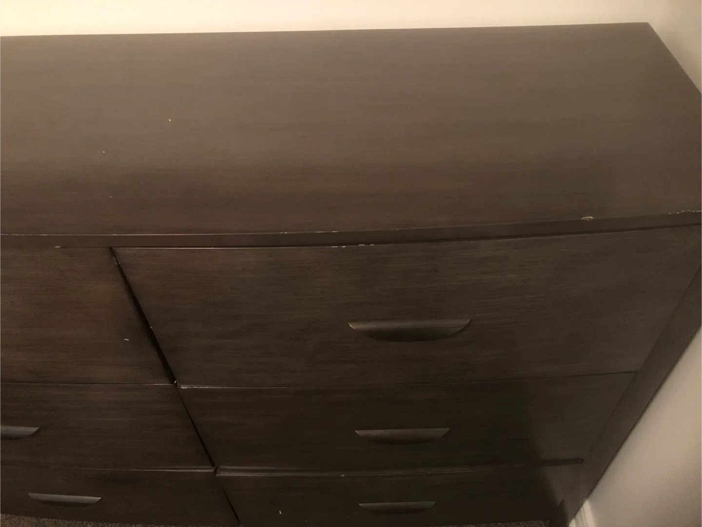 Dark Brown 6-Drawer Dresser image indicator(3)