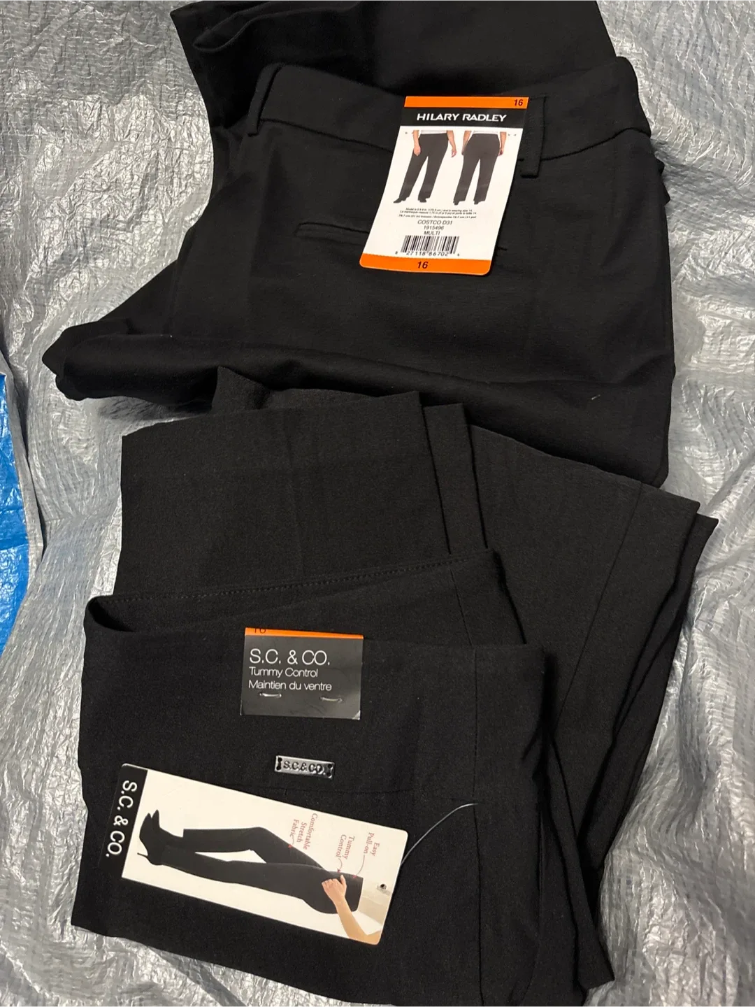 Hilary Radley & S.C. & CO. Black Pants - Size 16 thumbnail