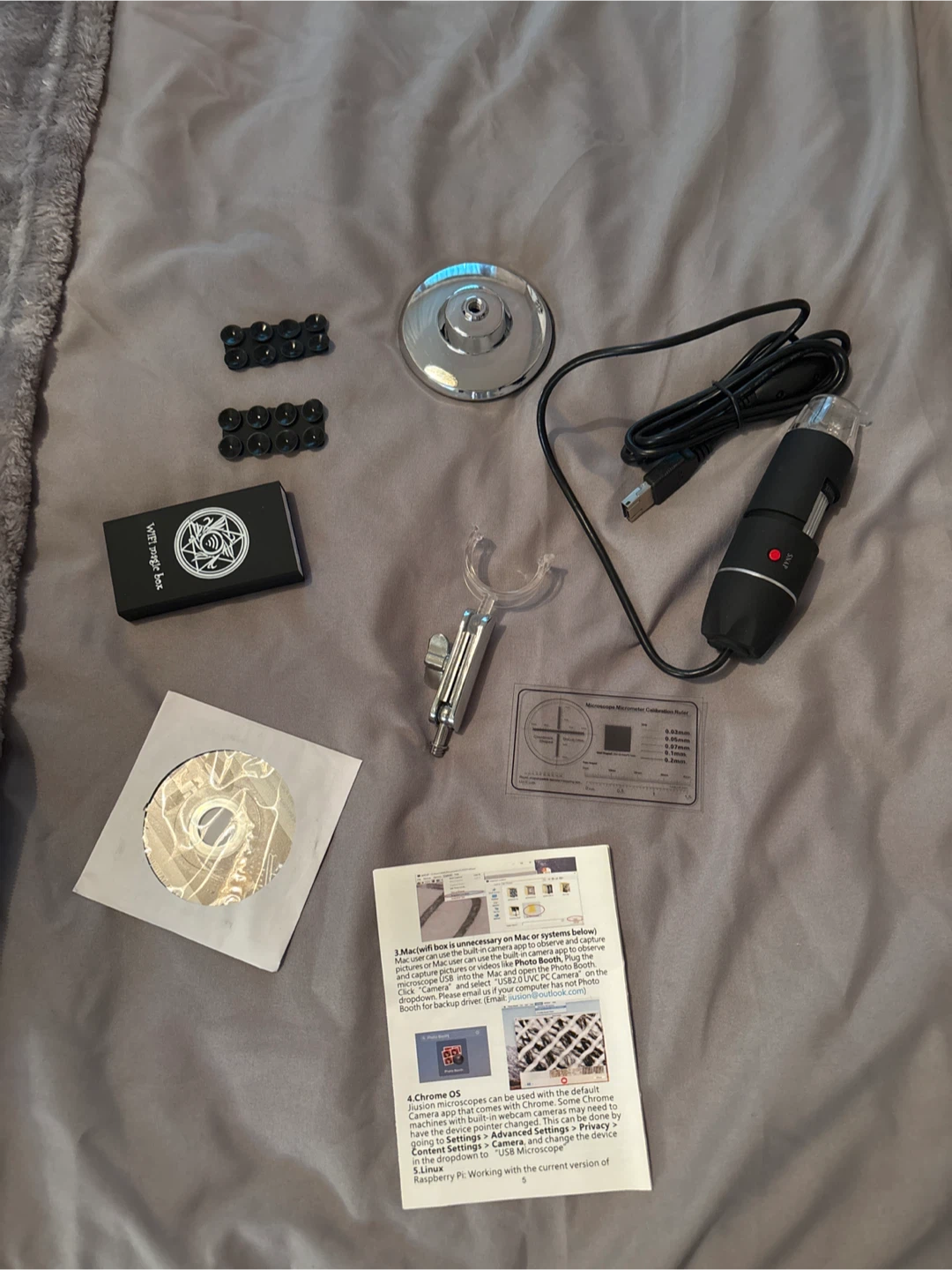 Jonson Digital wifi Microscope with Stand & Case - photo 2