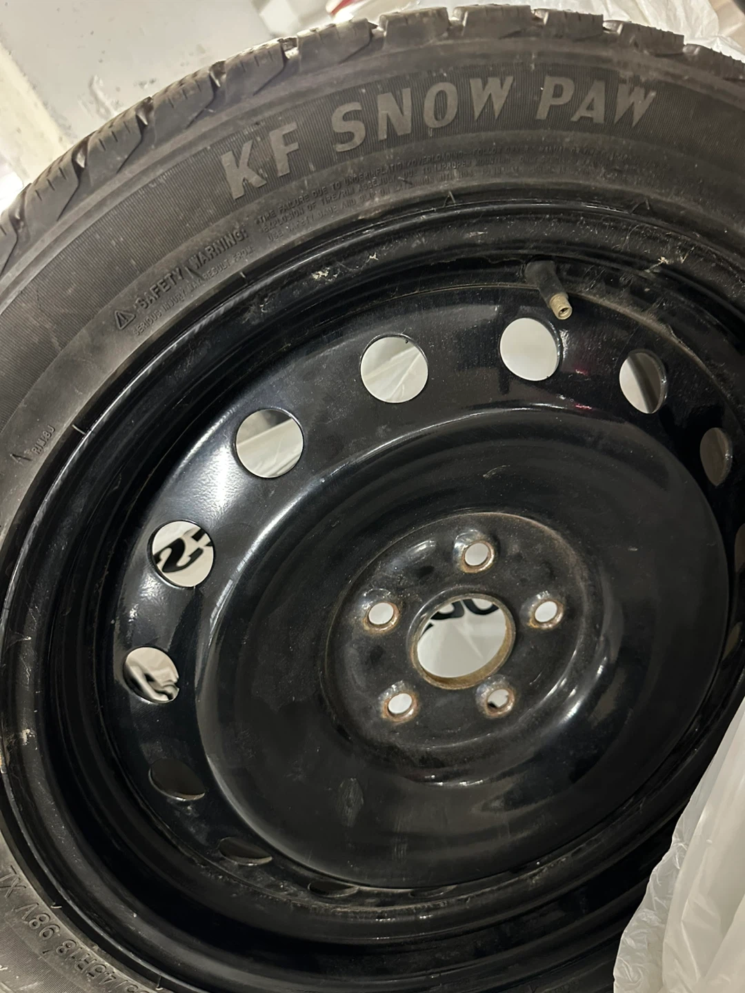 Winter tires 235/45/18 Toyota Camry
