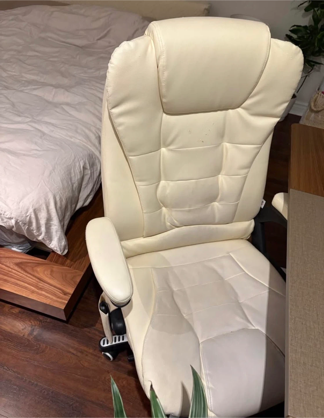 Cream Office Chair