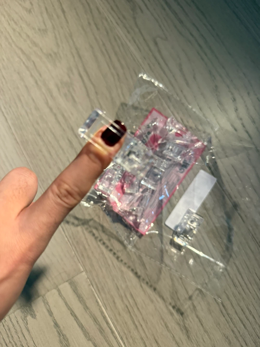 Clear Mini nail Clips