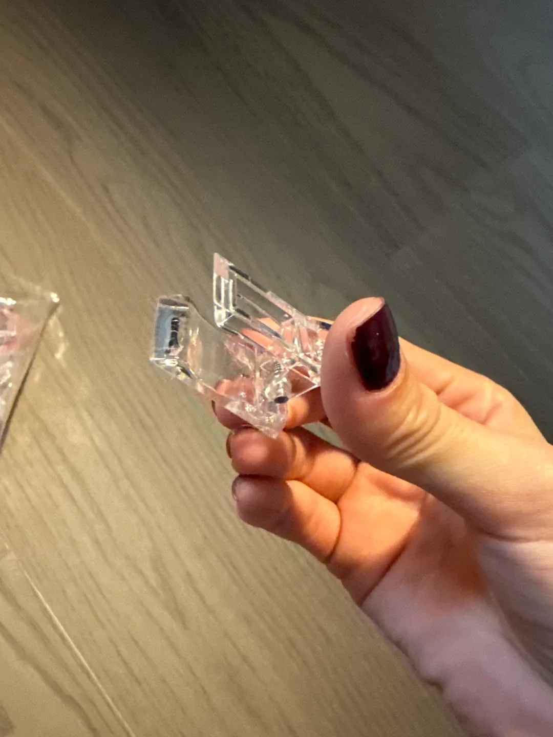 Clear Mini nail Clips image indicator(2)