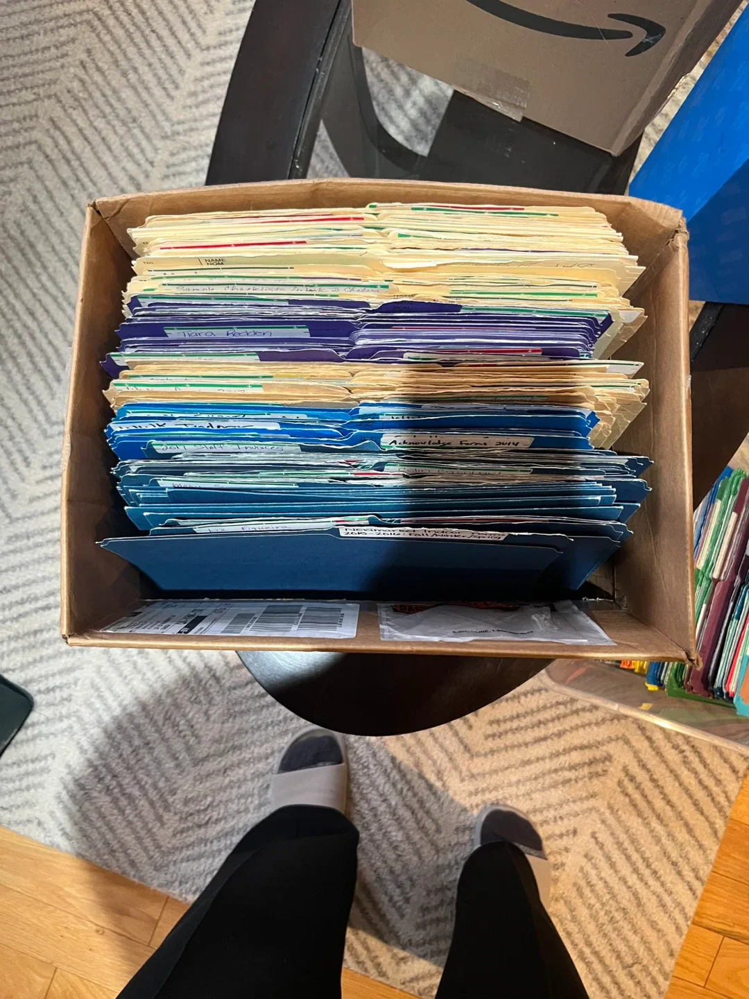 Free used file folders - for home or office/business