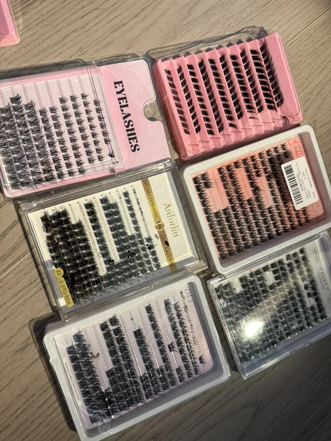 Eyelash Extensions Lot - DIY Lash Clusters thumbnail