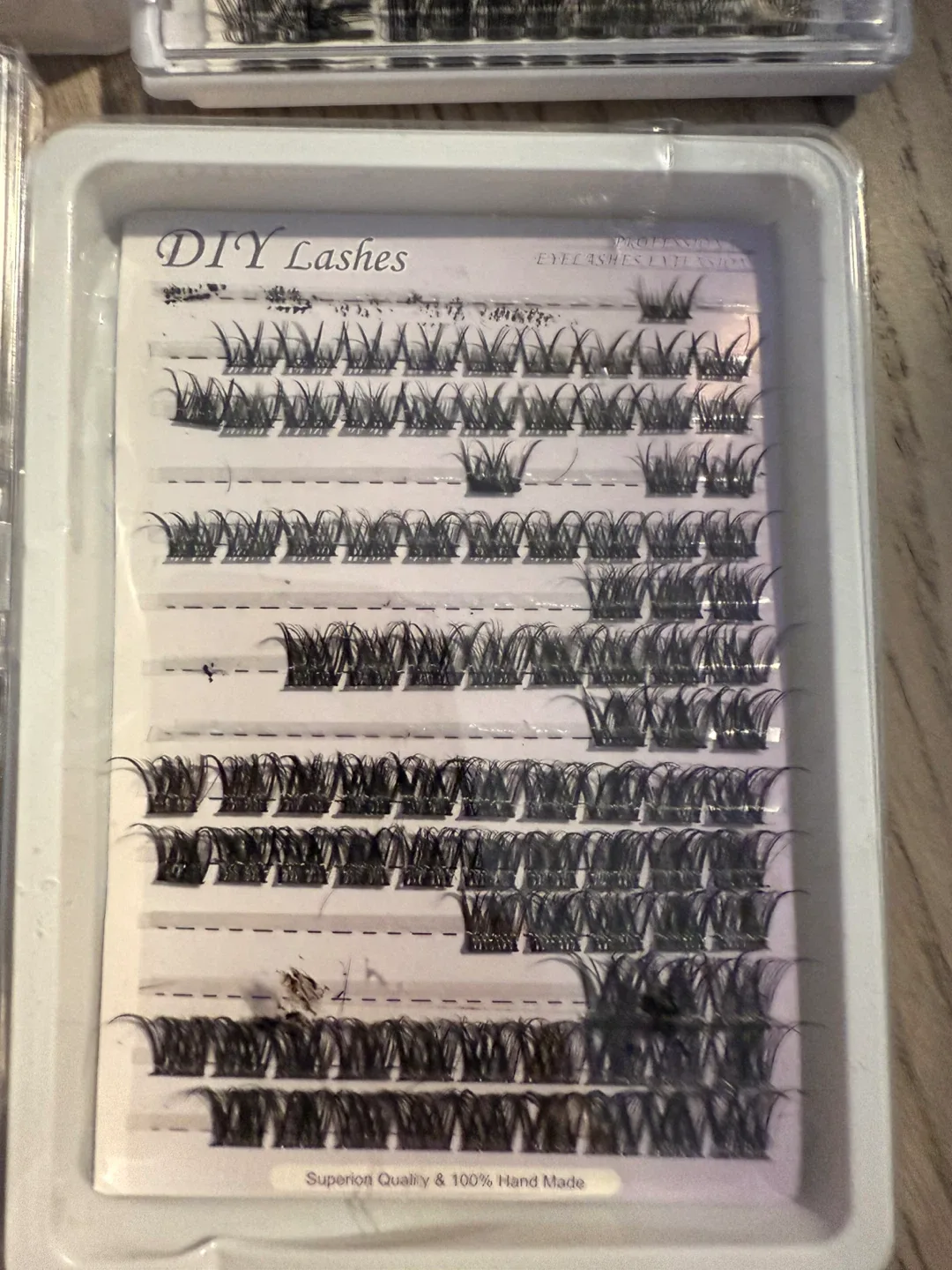 Eyelash Extensions Lot - DIY Lash Clusters image indicator(4)
