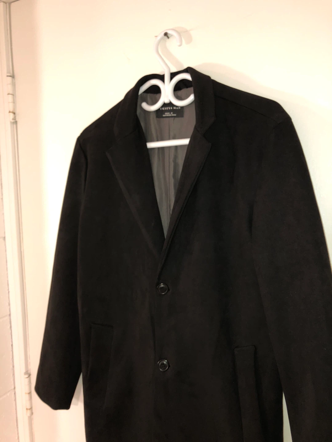 Man’s Black Coat - Size M - photo 3