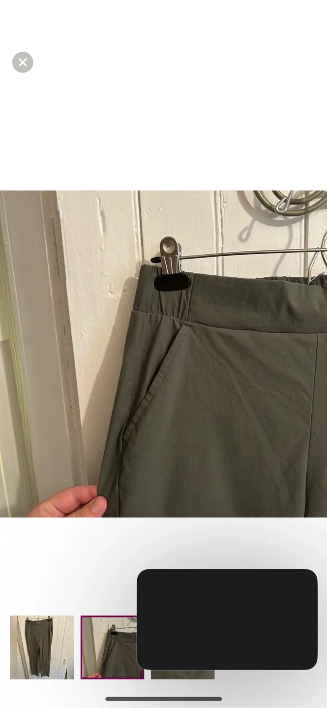 Modern Ambition Olive Green Pants image indicator(2)