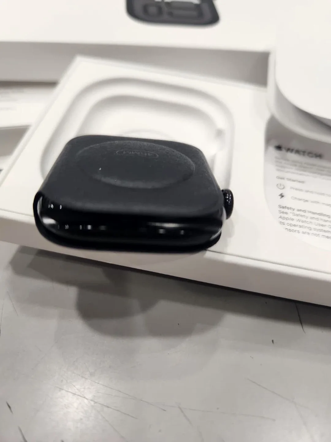 Apple Watch Series 10 ⌚️- 46mm case -ink Sport Loop Band 🥕 image indicator(5)